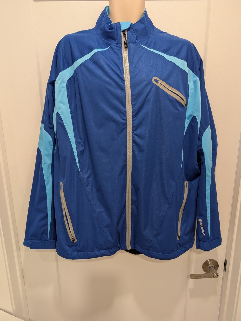 Sunrise Vancouver 2010 Winter Olympics Men's Blue Windbreaker Jacket